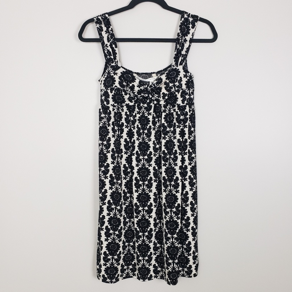 Max Studio sleeveless dress black/white I30